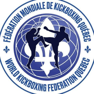 Logo de la Fédération Mondiale de Kickboxing Québec (WKFQ)