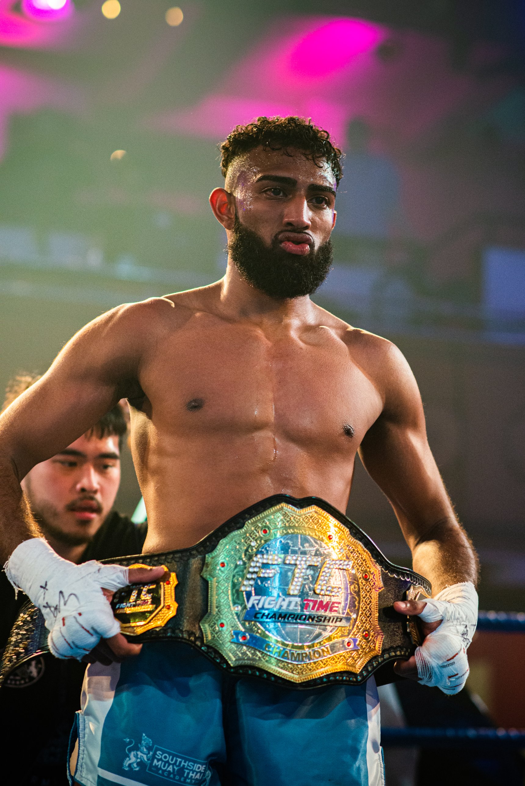 Rabichan Ravichandran, champion FTC des 147 lb