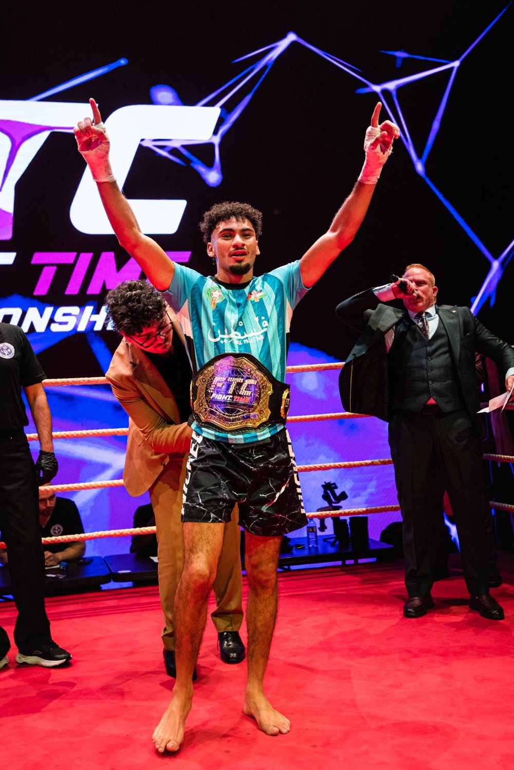 Reda Shisseh, champion FTC des 132 lb